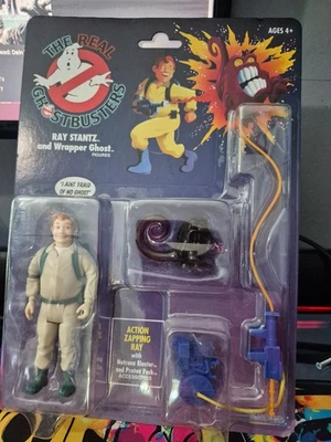 2020 Kenner Classics Hasbro The Real Ghostbusters Ray Stantz & Wrapper Ghost - Imagem 1 de 3