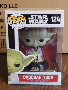 Funko Pop! Star Wars Dagobah Yoda #124 COMO NUEVO - Imagen 1 de 2
