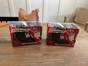 2 Vintage 1994 Marlboro Racing Team Trucker Hat New In Box 3 Pack Promo - Picture 1 of 5