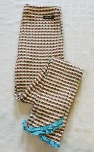 Matilda Jane Once Upon A Time Illusion Dot Stripe Ruffles Leggings Size 14 - Picture 1 of 12