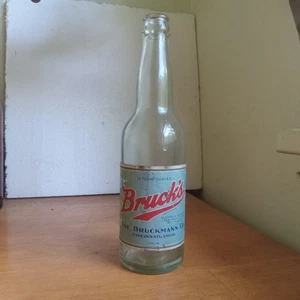 BRUCK'S BEER BRUCKMAN CO.CINCINNATI,OHIO 1920s PROHIBITION LABELED BOTTLE - Picture 1 of 9