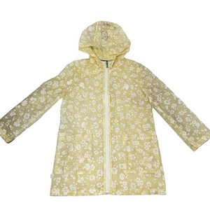 POLO Ralph Lauren Girl's Semi Sheer Floral Rain Coat Jacket Size 6X - Picture 1 of 11