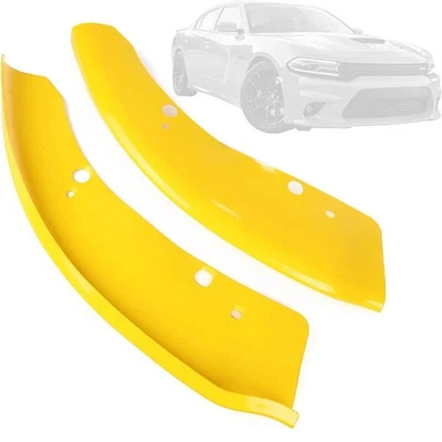 Front Bumper Lip Splitter Trim Cover For Dodge Charger SRT Scat 2015-2021  Foto 1 de 4