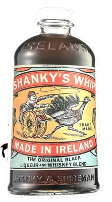 Shanky's Whip 批量 酒吧垫 射击 玻璃支架 倒喷帽 T 恤 标志 — 第 1/4 张图片