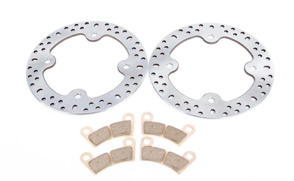 Rotores y pastillas de freno para frenos delanteros Polaris RZR 800 2008-2010 de Race-Driven Foto 1 de 4