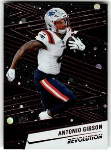 2025 Panini Revolution Red Cosmo #78 - Antonio Gibson - New England Patriots - Picture 1 of 4