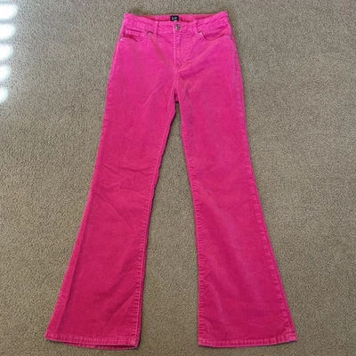 Pantalones chinos acampanados con bolsillos rosa intenso estilo bootcut para niñas grandes talla 14 Gap años 70 Foto 1 de 4