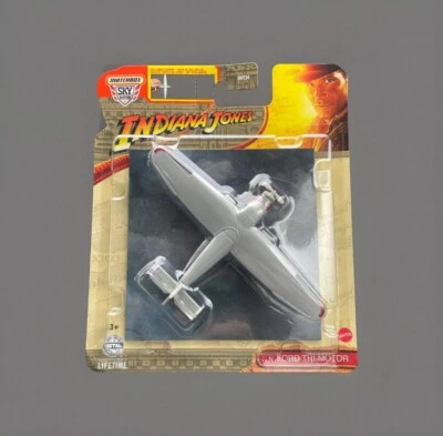 Sky Busters Ford Tri Motor Matchbox Indiana Jones Spielzeug mit Spielmatte 2024 - Bild 1 von 4