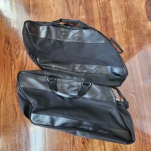 Harley Davidson Soft Bag Liner Luggage Nylon Double Zipper 24x10 - Picture 1 of 5