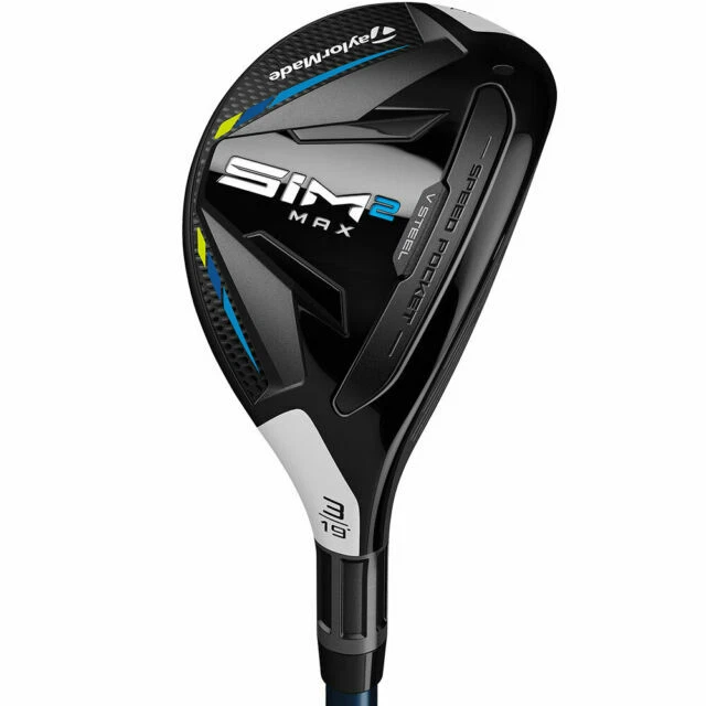 TaylorMade SIM 2 Max Right Hand Men's Rescue - Grey