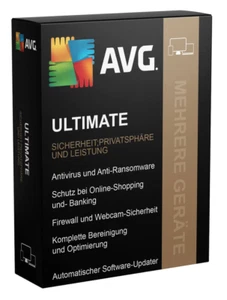 AVG Ultimate 2025 Multi-Devices VPN AntiTrack 10 dispositivi 2 anni - Photo 1/1