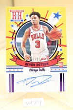 2020-21 Panini Chronicles Hometown Heroes Rookie Auto #HH-DDV Devon Dotson