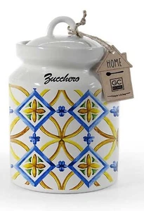 Barattolo zucchero in ceramica da cucina porta zucchero utensili sugar GG-2962 - Imagen 1 de 1