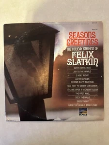 Felix Slatkin - Seasons Greetings Holiday Strings Of - EX vinyl LP - CHRISTMAS - Imagen 1 de 3