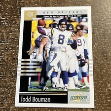 2003 Score Football Card #201 Todd Bouman