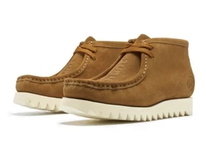 Stivali Chukka A BATHING APE da uomo in pelle scamosciata CACCIA ALL'UOMO marroni nuovi con etichette UK taglia 9 - Foto 1 di 8