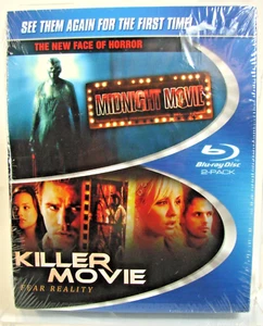 Midnight Movie Killer Movie Double Feature Blu-ray 2-Disc Set Kaley Cuoco NEW - Picture 1 of 3