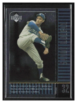 2000 Upper Deck Legends #28 Sandy Koufax - Image 1 of 2