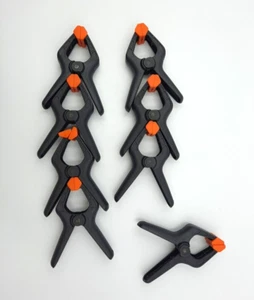 8 x 11 cm (4,5") Federklemmen Griffclips strapazierfähig - Bild 1 von 2