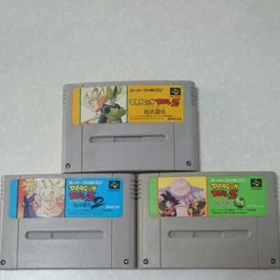 Dragon Ball Z Super Butoden 123 Set Super Butoden 2 Super Butoden 3 Dragon Ball  - Image 1 of 4