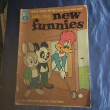 Dell Comics. Walter Lantz's New Funnies. August 1961. Woody Woodpecker Showcased