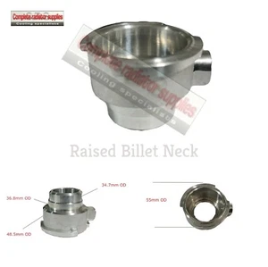 Erhöhte Aluminium Self Schweißen Knüppel Kühler Hals / Coolant Expansion Tank - Picture 1 of 4