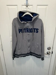 New England Patriots NFL Pro Line Full Zip Jacket Mens Size L - Picture 1 of 3