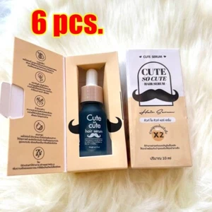 6x CUTE SO CUTE Hair Serum Growing Hair Eyebrows Mustache 10 ml. - Picture 1 of 9