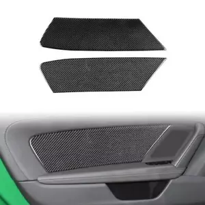 Soft Carbon Fiber Interior Door Panel Trim for Porsche 911 992 2019-2023 - Picture 1 of 6