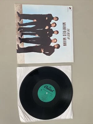 Manfred Mann - The Best of Manfred Mann (1977) Vinyl Record EMI Capitol N-16073 - Image 1 of 2