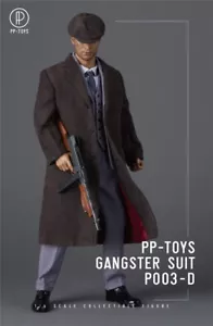 1/6 Scale Male Sodier British Retro Gangster Suit for 12'' Figure P003-D - Picture 1 of 3