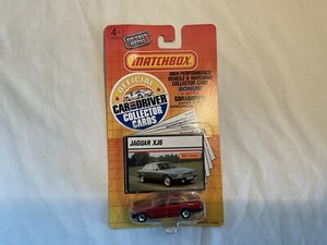 Matchbox 1989 Official Car & Driver Collector Cards Jaguar XJ6 # 15600 MOC