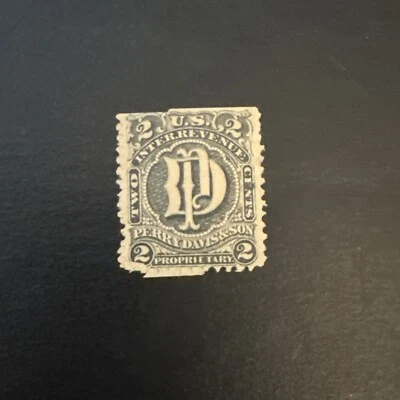 US #RS78 - Perry Davis & Son - Match & Medicine Used Ng Has Faults - Image 1 of 2