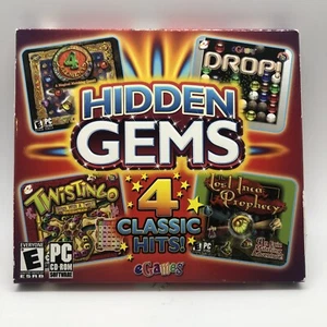 Hidden Gems 4 Classic Hits Jewel PC CD-ROM Computer Game New - Picture 1 of 3