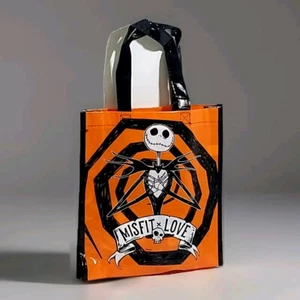 Nightmare Before Christmas Jack Skellington Tote Bag Halloween Treat Bag Reusabl - Picture 1 of 2