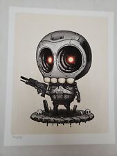 Mike Mitchell Terminator Skully Cosplay Art Print T-1000