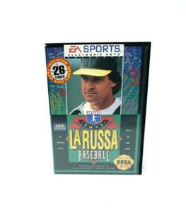 Tony La Russa Baseball (Sega Genesis) Tested Authentic Complete + All 26 cards 