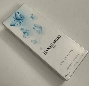 HANAE MORI BLUE BUTTERFLY 1.7 FL. OZ. (50ML) EDP SPRAY NEW SEALED DISCONTINUED - Picture 1 of 5