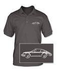 Porsche 911 Coupe Adult Pique Polo Shirt - 10 Colors - German Classic Car
