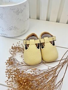 Baby Moccasins - Leather, Boy Girl Shoes, Multiple Colors, Infant Sizes "NEW"