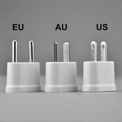 EU US To Euro AU US EU AC Power Travel Converter Plug Socket Electrical Adapter • 1.91€