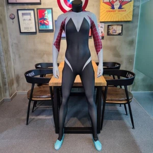 Gwen Stacy Jumpsuit Spider-Man Into the Spider-Verse Cosplay Costume Suit - Picture 1 of 12
