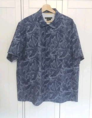 Royal Robbins Shirt Large Blue Hawaiian Travel Shirt - Image 1 of 4