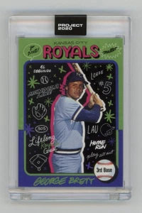 2020 Topps Project 2020 1975 Topps George Brett #353 - Picture 1 of 2