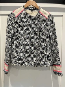 Trina Turk Tia Jacke / Blazer - Damengröße 6 - Tribal Rautenmuster - Bild 1 von 12