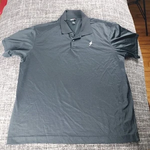 Polo de golf Bubba Golf Steve and Barrys para hombre negro poliéster talla XL informal - Imagen 1 de 7