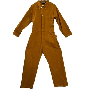 Big Bud Press Black Jumpsuit Boilersuit Size Large Long Sleeve Utility Coverall - Picture 1 of 20