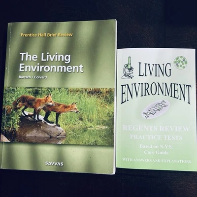 Prentice Hall Brief Review Science Living Environment 2023 Regents Practice Test - Image 1 of 4