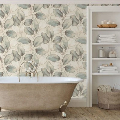 Rasch 659863 Opulenza Feuille Papier Peint Vinyle Bleu Style Classique - Photo 1/4