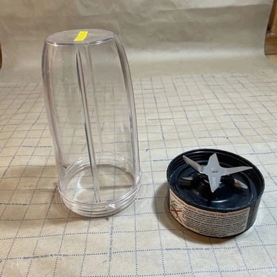 Nutribullet Blender Replacement Cups and Blade Set Used Good Condition - Image 1 of 4